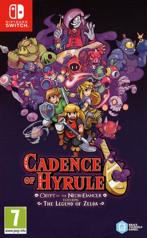 Front Cover for Cadence of Hyrule: Crypt of the NecroDancer featuring the Legend of Zelda + Season Pass (Nintendo Switch)