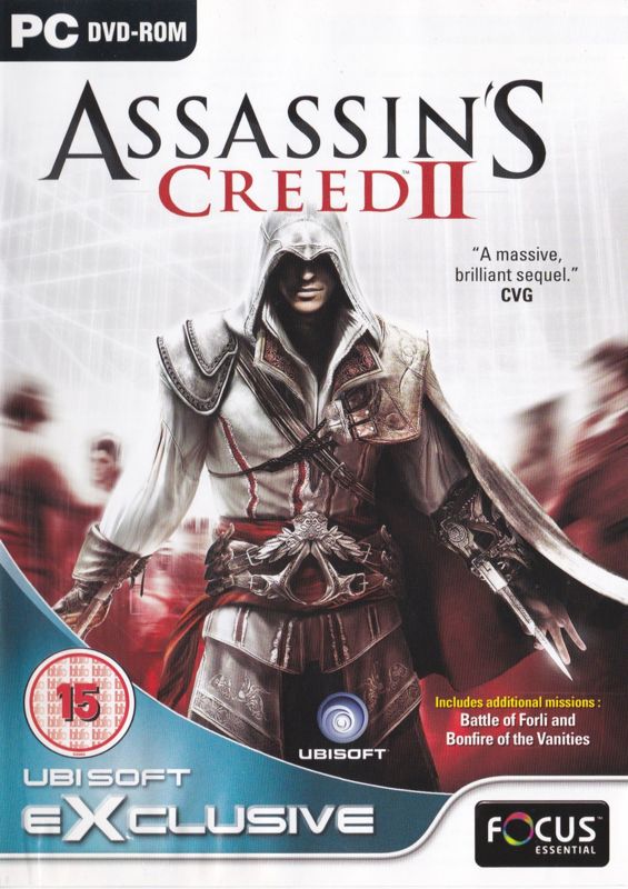 Front Cover for Assassin's Creed II (Windows) (Ubisoft Exclusive release)