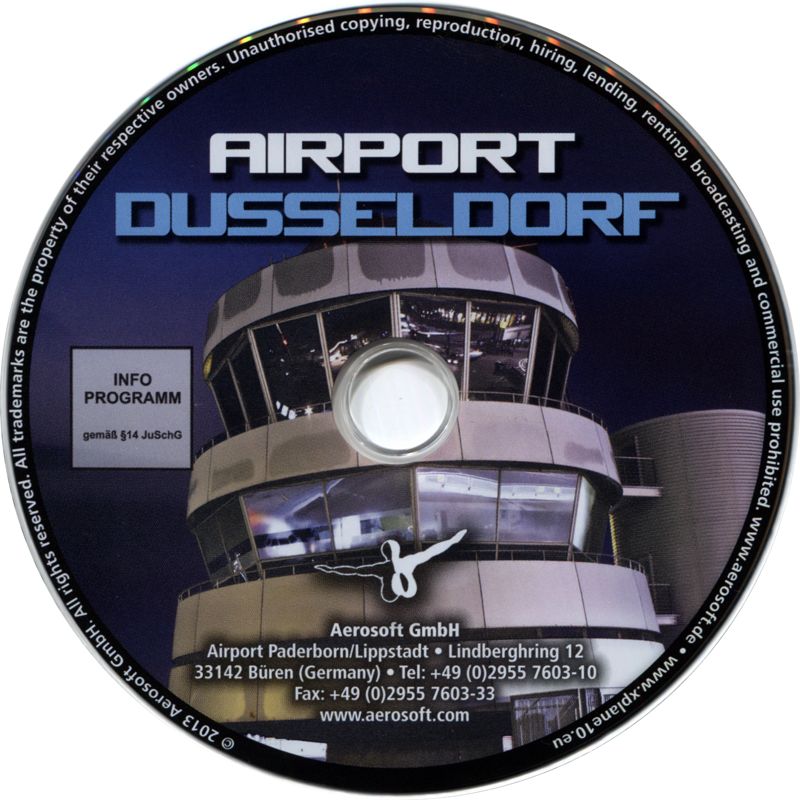Media for Airport Dusseldorf (Linux and Macintosh and Windows)