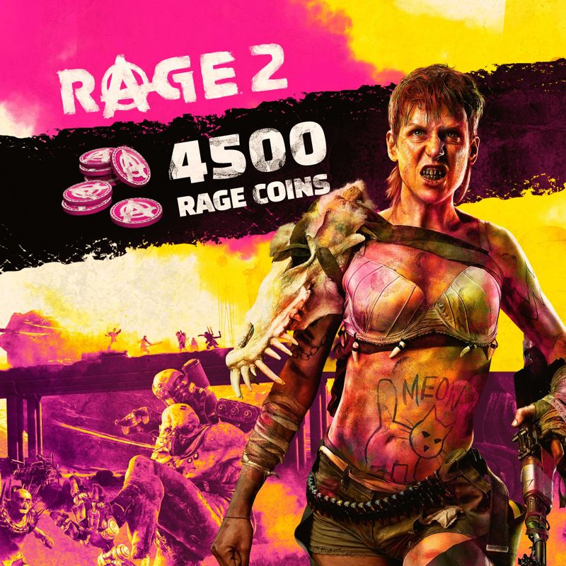 Front Cover for Rage 2: 4500 RAGE Coins (PlayStation 4) (download release)
