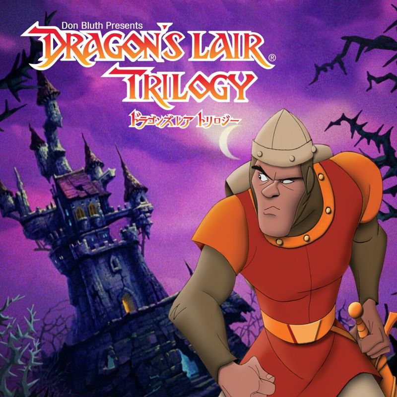 Front Cover for Dragon's Lair Trilogy (PlayStation 4) (download release)