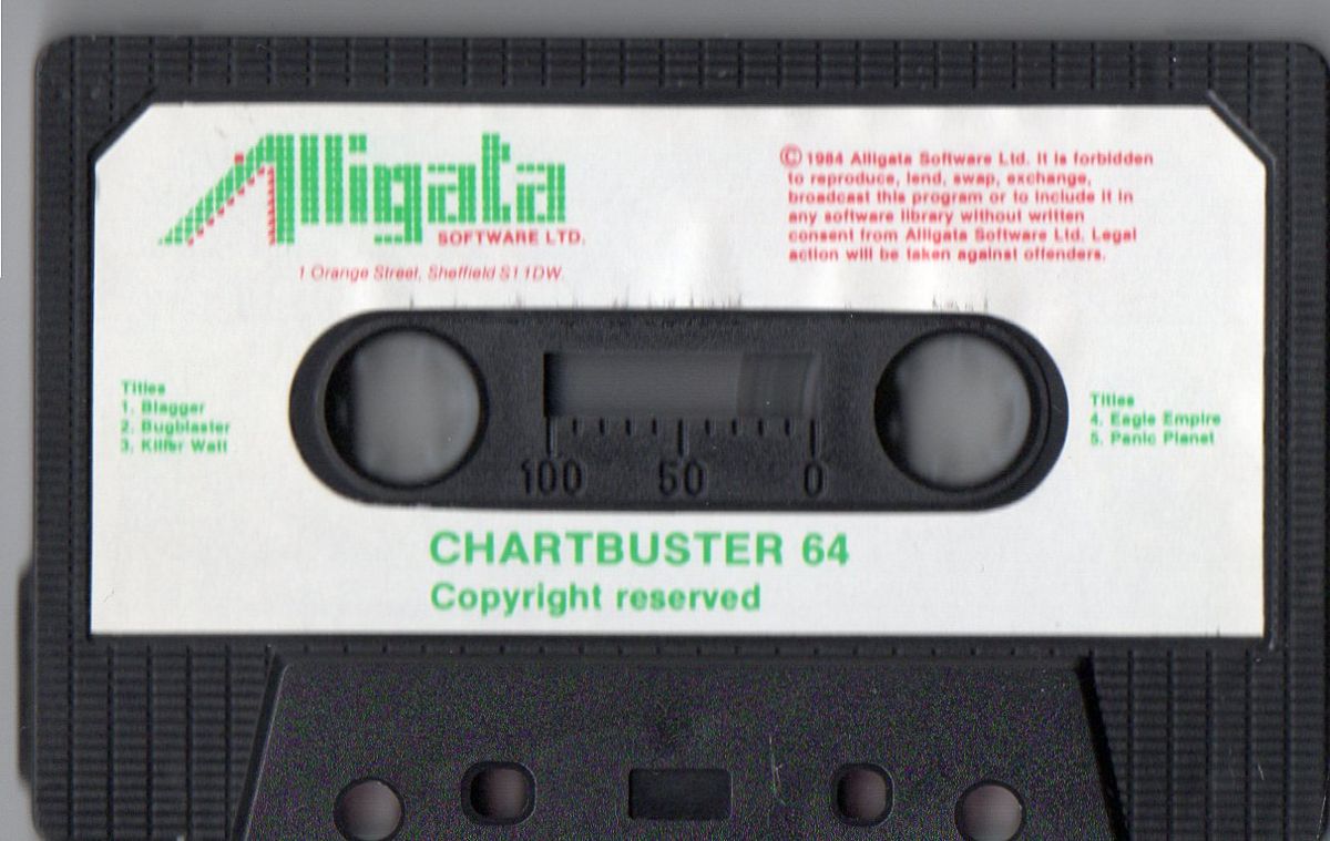 Media for Chartbuster (Commodore 64)