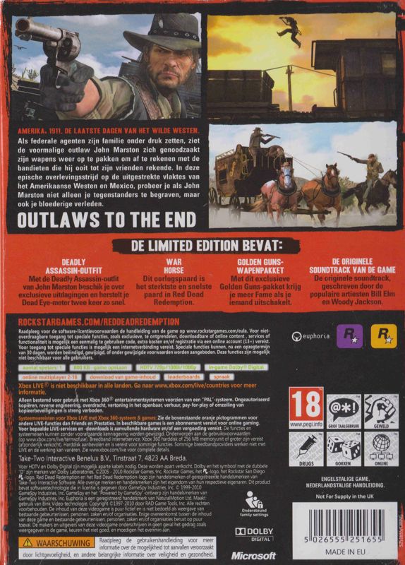 Red Dead Redemption (Special Edition) cover or packaging material ...