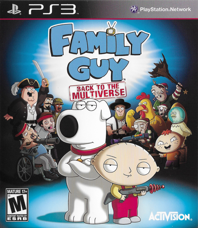 Front Cover for Family Guy: Back to the Multiverse (PlayStation 3)