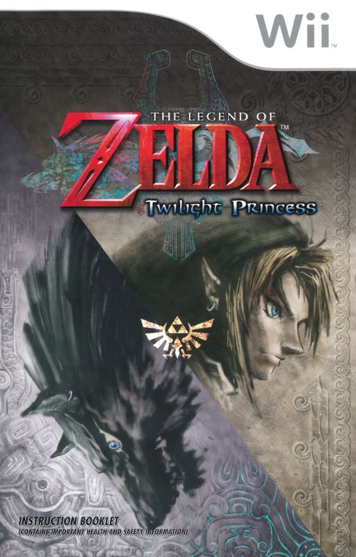 Manual for The Legend of Zelda: Twilight Princess (Wii) (Nintendo Selects release): Front