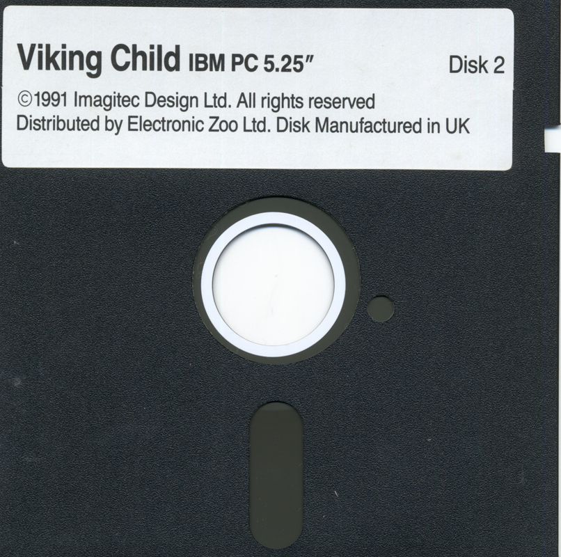 Media for Prophecy: Viking Child (DOS): Disk 2