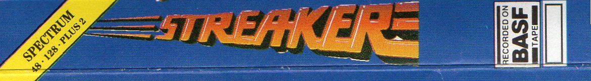 Spine/Sides for Streaker (ZX Spectrum)