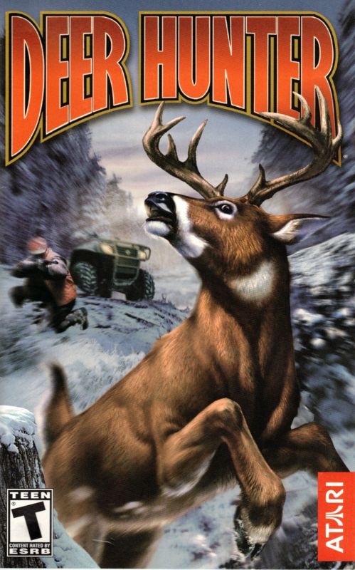 Manual for Deer Hunter (PlayStation 2): Front