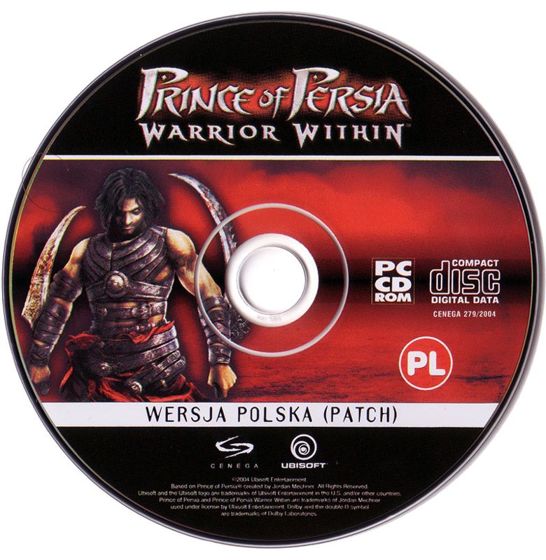 Media for Prince of Persia: Warrior Within (Windows): Polish Language (patch) Disc