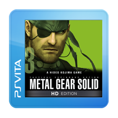 Front Cover for Metal Gear Solid 3: Subsistence (PS Vita) (PSN (SEN) release): PSN version