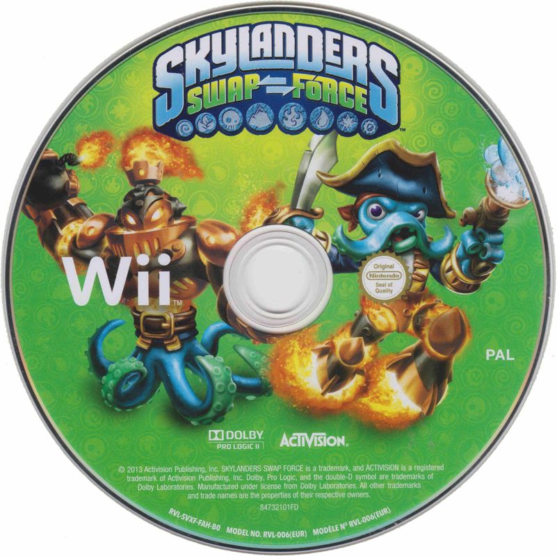 Skylanders: Swap Force cover or packaging material - MobyGames