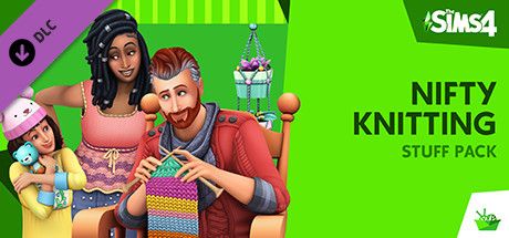 Front Cover for The Sims 4: Nifty Knitting Stuff Pack (Windows) (Steam release)