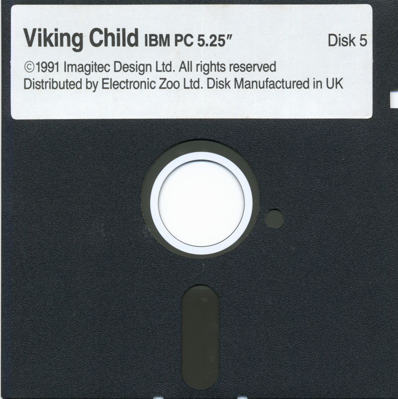 Media for Prophecy: Viking Child (DOS): Disk 5