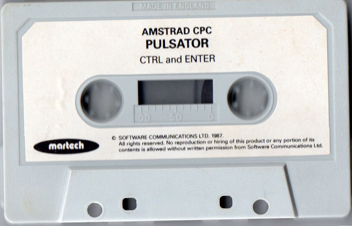 Media for Pulsator (Amstrad CPC)