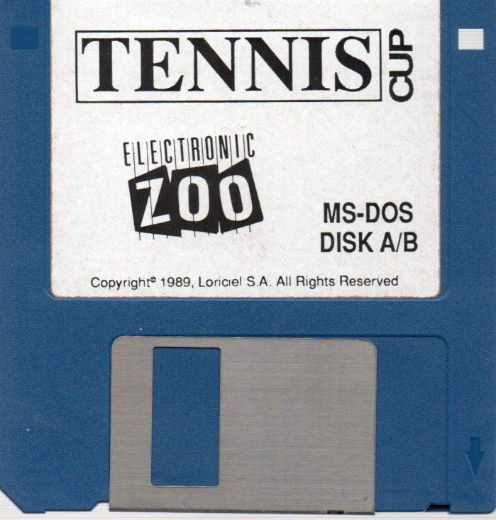 Media for Tennis Cup (DOS) (3.5" & 5.25" Release): 3.5" Disk A/B
