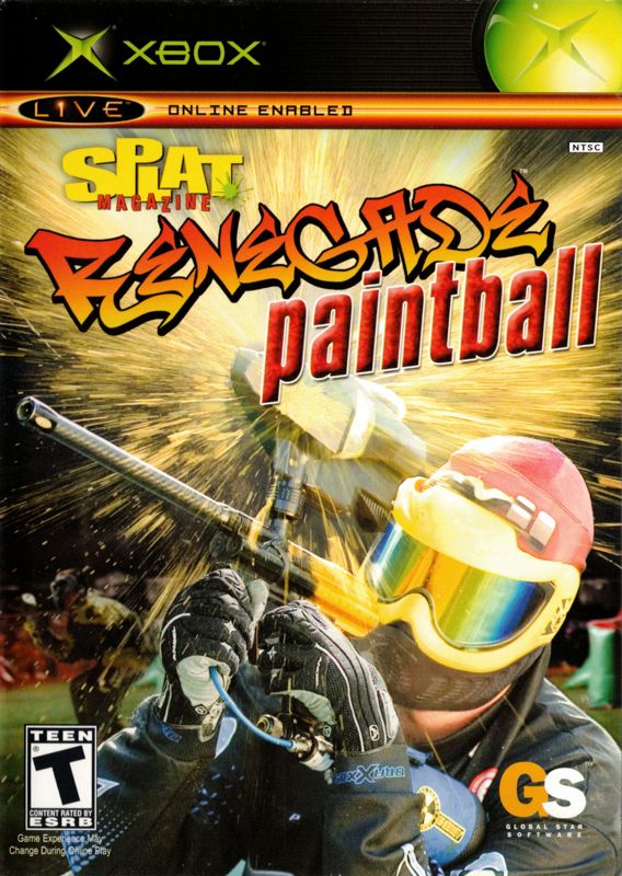 Front Cover for SPLAT Magazine: Renegade Paintball (Xbox)