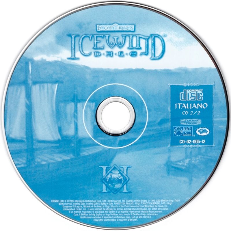 Media for Icewind Dale: The Ultimate Collection (Windows): Icewind Dale II - Disc 2
