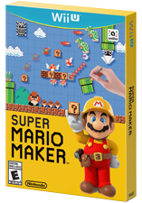Front Cover for Super Mario Maker (Wii U) (eShop release): 1st version