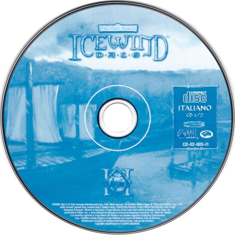 Media for Icewind Dale: The Ultimate Collection (Windows): Icewind Dale II - Disc 1