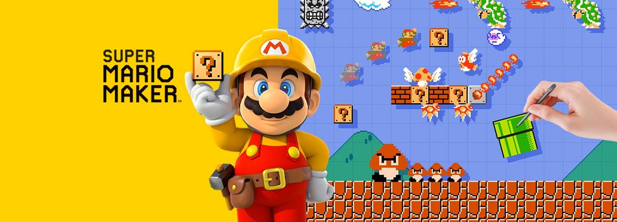 Front Cover for Super Mario Maker (Wii U) (eShop release): 2nd version
