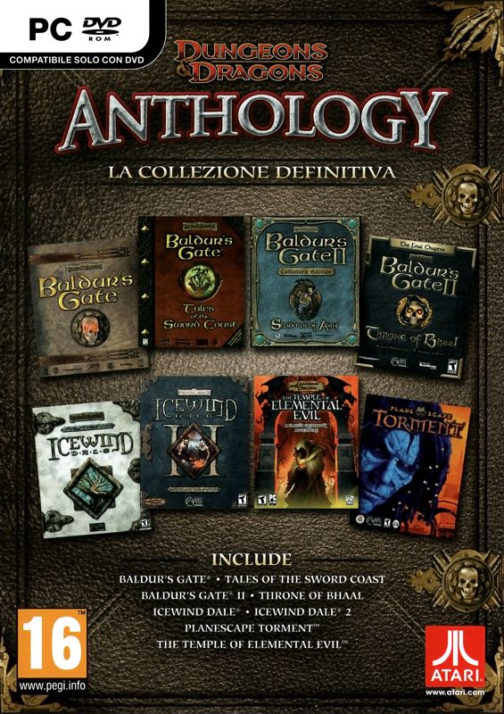 Front Cover for Dungeons & Dragons: Anthology - The Master Collection (Windows)