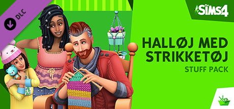 Front Cover for The Sims 4: Nifty Knitting Stuff Pack (Windows) (Steam release): Danish version