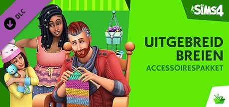 Front Cover for The Sims 4: Nifty Knitting Stuff Pack (Windows) (Steam release): Dutch version