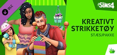 Front Cover for The Sims 4: Nifty Knitting Stuff Pack (Windows) (Steam release): Norwegian version