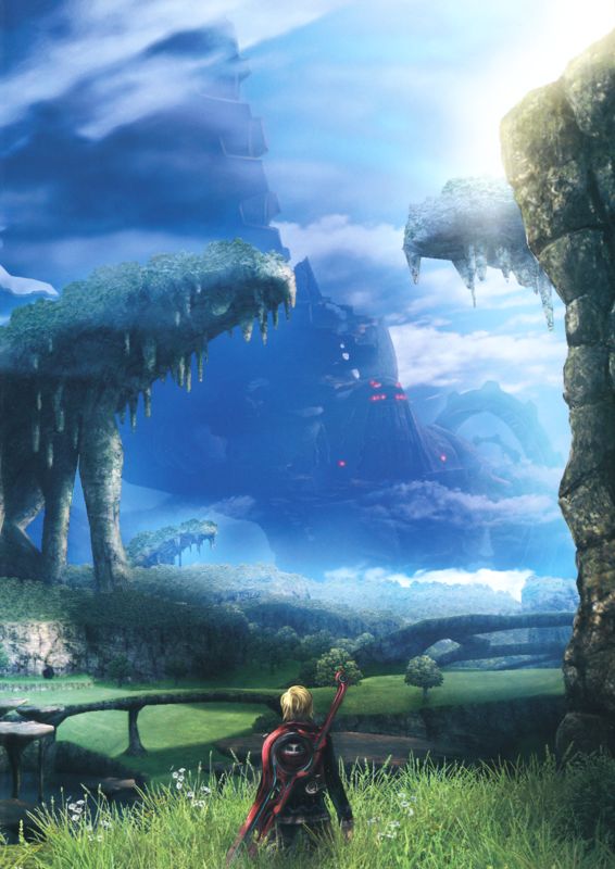 Other for Xenoblade Chronicles (Wii) (Bundled with Red Classic Controller Pro): Keep Case - Inside - Right