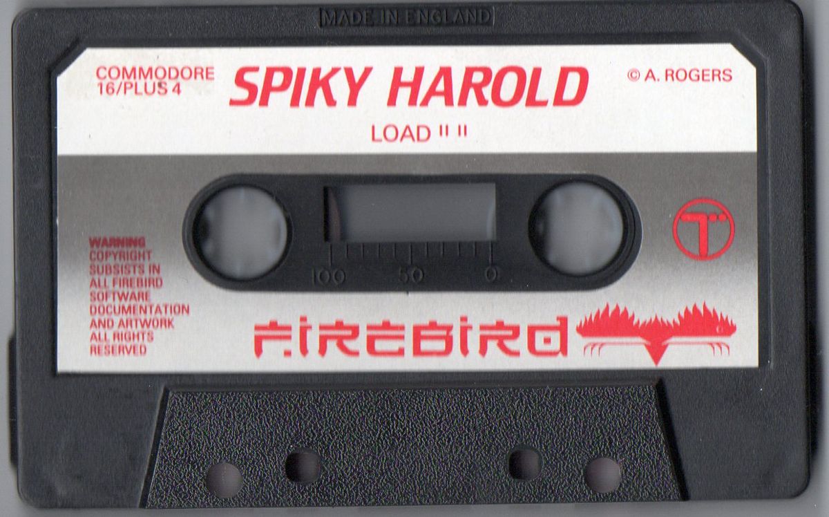 Media for Spiky Harold (Commodore 16, Plus/4)