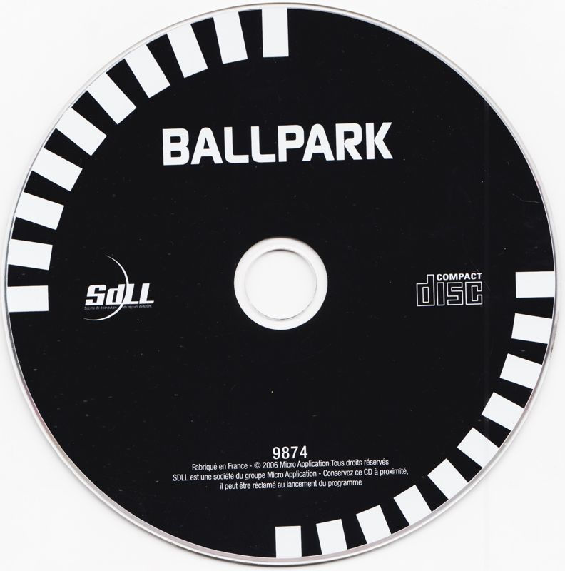 Media for BallPark 3DX (Windows) (SdLL release (2006))