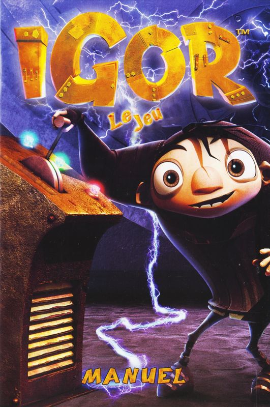 Manual for Igor: The Game (Windows): Front (16-page)