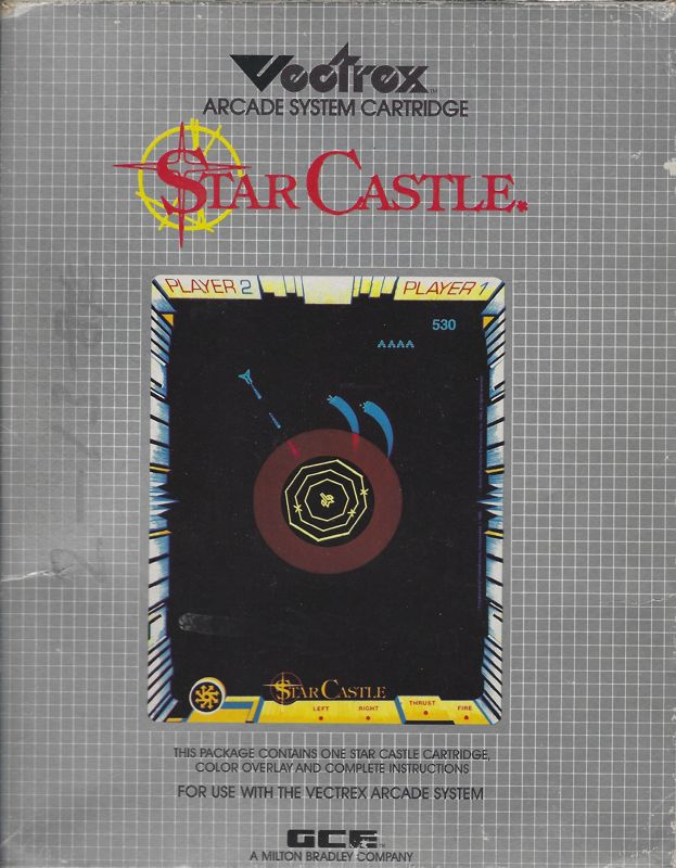 Front Cover for Star Castle (Vectrex)