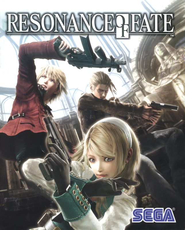 Manual for Resonance of Fate (PlayStation 3): Front