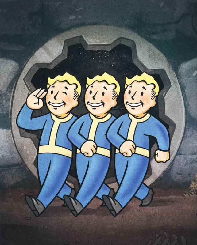 Inside Cover for Fallout 76 (PlayStation 4): Right Inlay