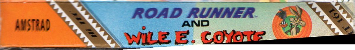 Spine/Sides for Road Runner and Wile E. Coyote (Amstrad CPC)