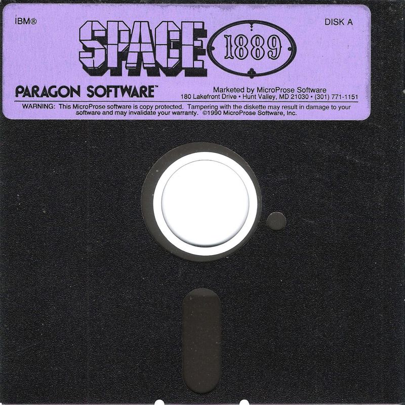 Media for Space 1889 (DOS): Disk 1