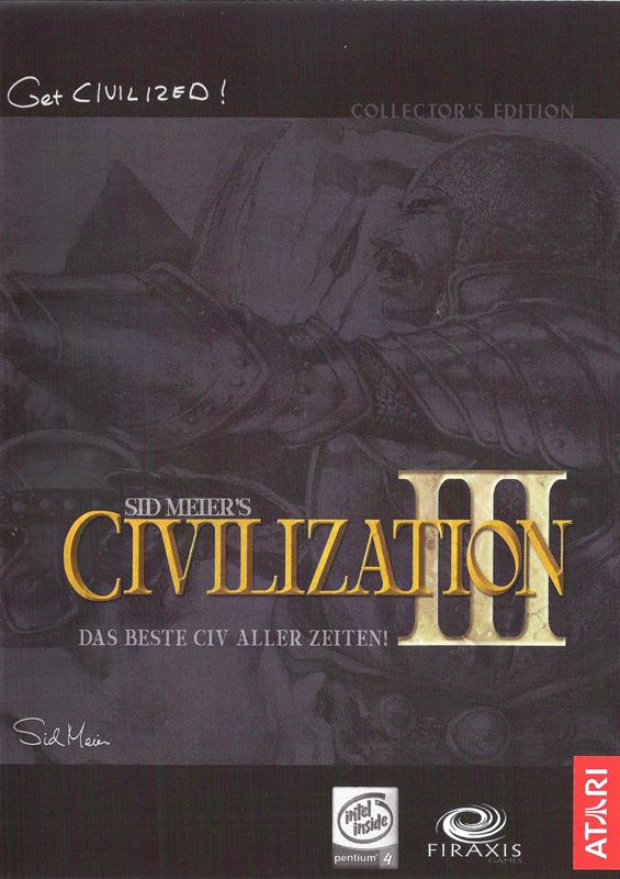 Other for Sid Meier's Civilization III: Complete (Windows): Fan Site Kit Keep Case - Front