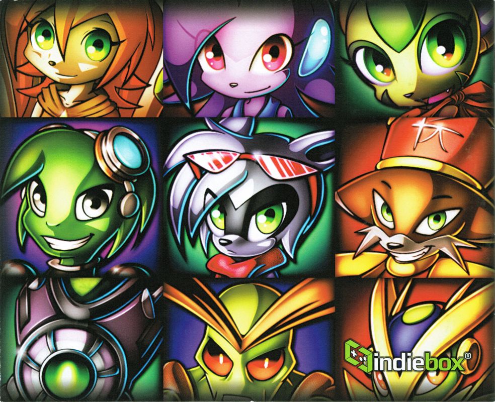 Manual for Freedom Planet (Limited Edition) (Linux and Macintosh and Windows): Back