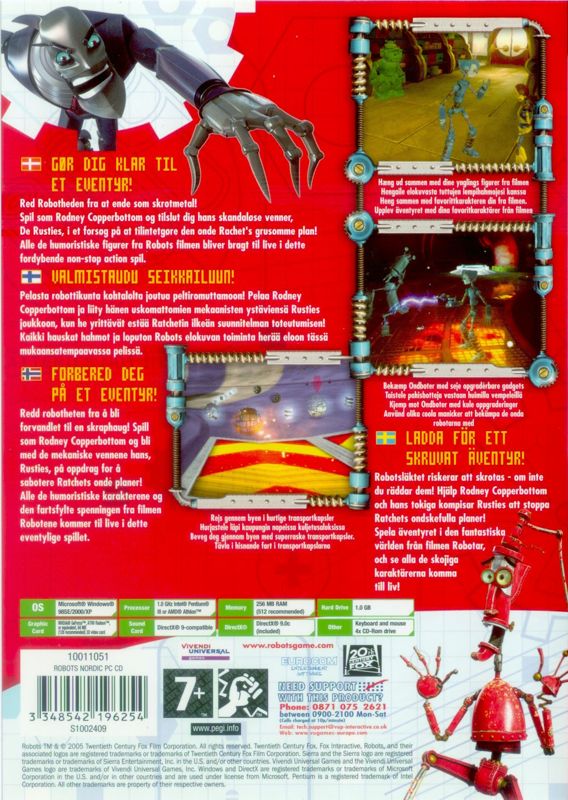 Back Cover for Robots (Windows)