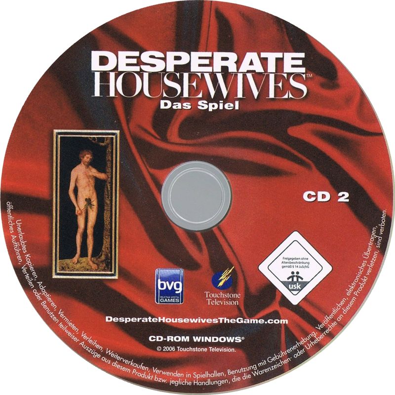 Media for Desperate Housewives: The Game (Windows): Disc 2