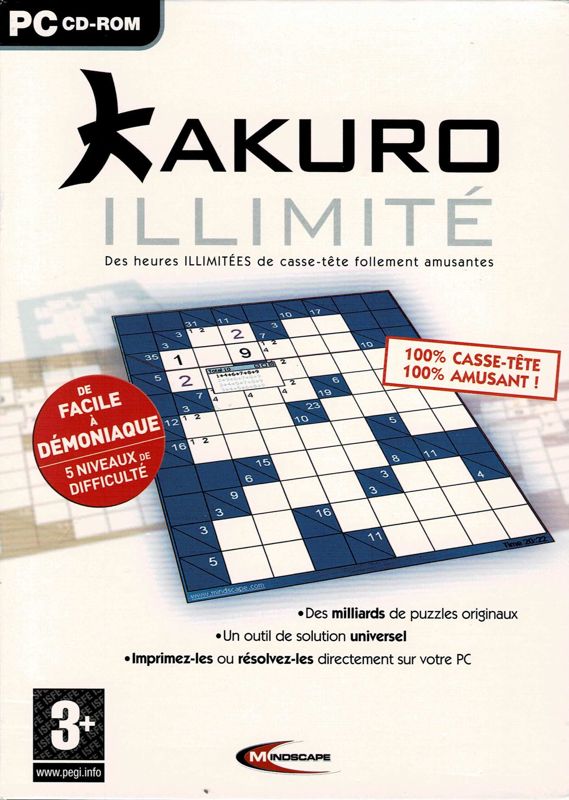 Front Cover for Kakuro 60.000 (Windows)