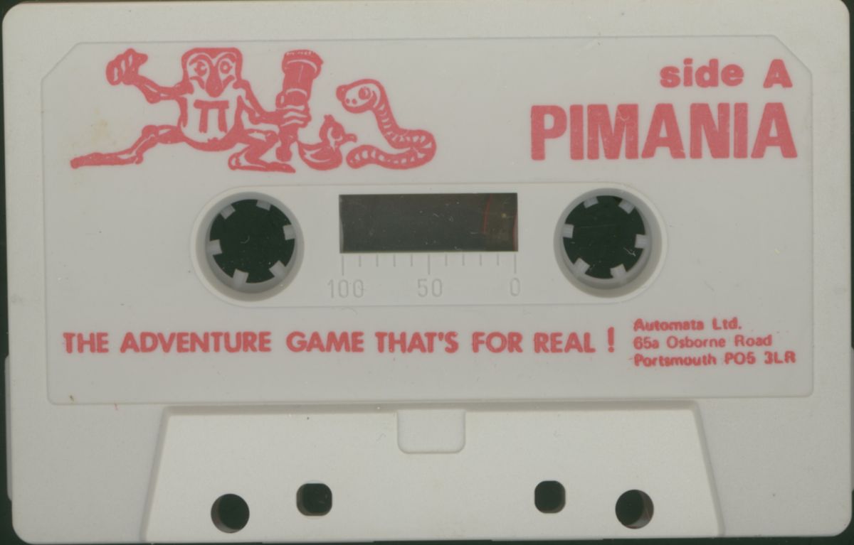 Media for Pimania (ZX Spectrum): Side A