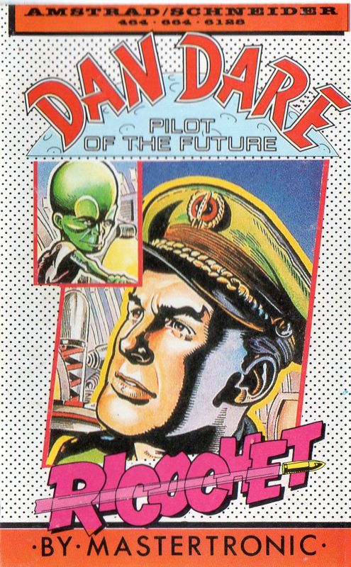 Front Cover for Dan Dare: Pilot of the Future (Amstrad CPC) (Ricochet! budget release)