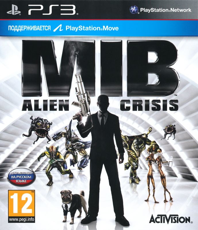 Front Cover for MIB: Alien Crisis (PlayStation 3)