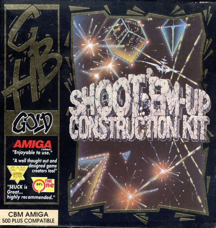 Front Cover for Shoot 'em up Construction Kit (Amiga) (GHB budget release)