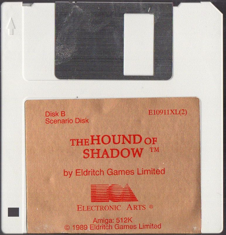 Media for The Hound of Shadow (Amiga): Disk B
