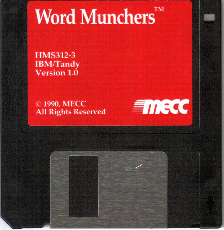 Word Munchers Cover Or Packaging Material Mobygames