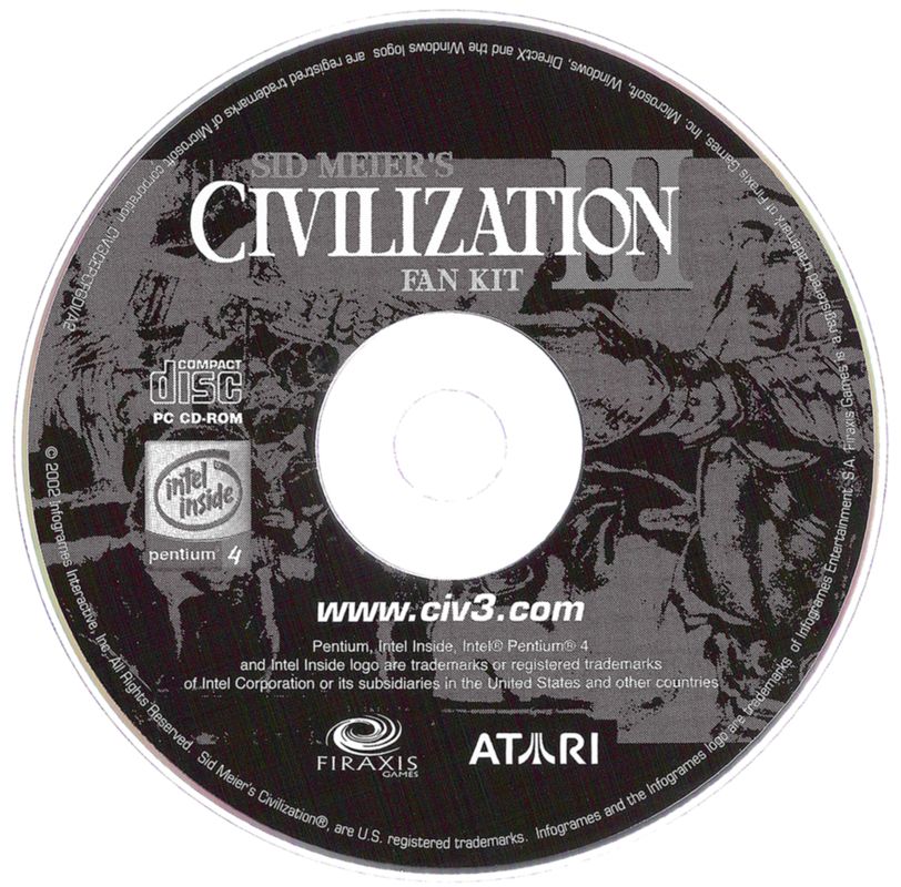 Media for Sid Meier's Civilization III: Complete (Windows): Fan Site Kit