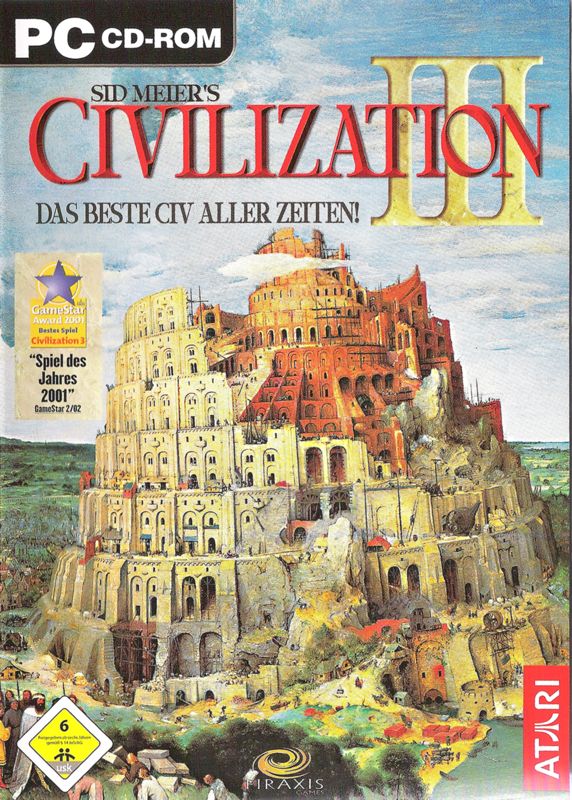 Other for Sid Meier's Civilization III: Complete (Windows): Civilization III Keep Case - Front